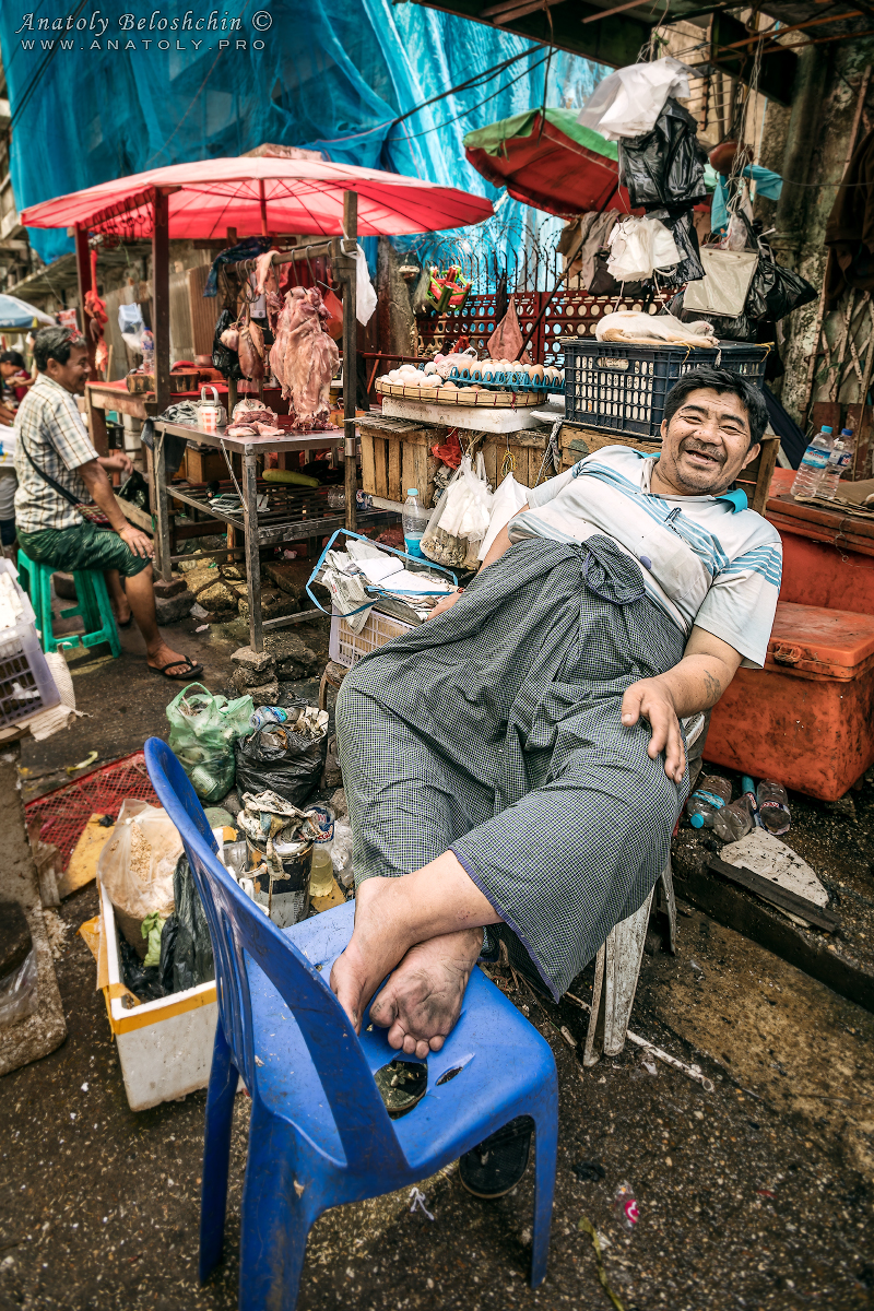 Yangon. Myanmar 
