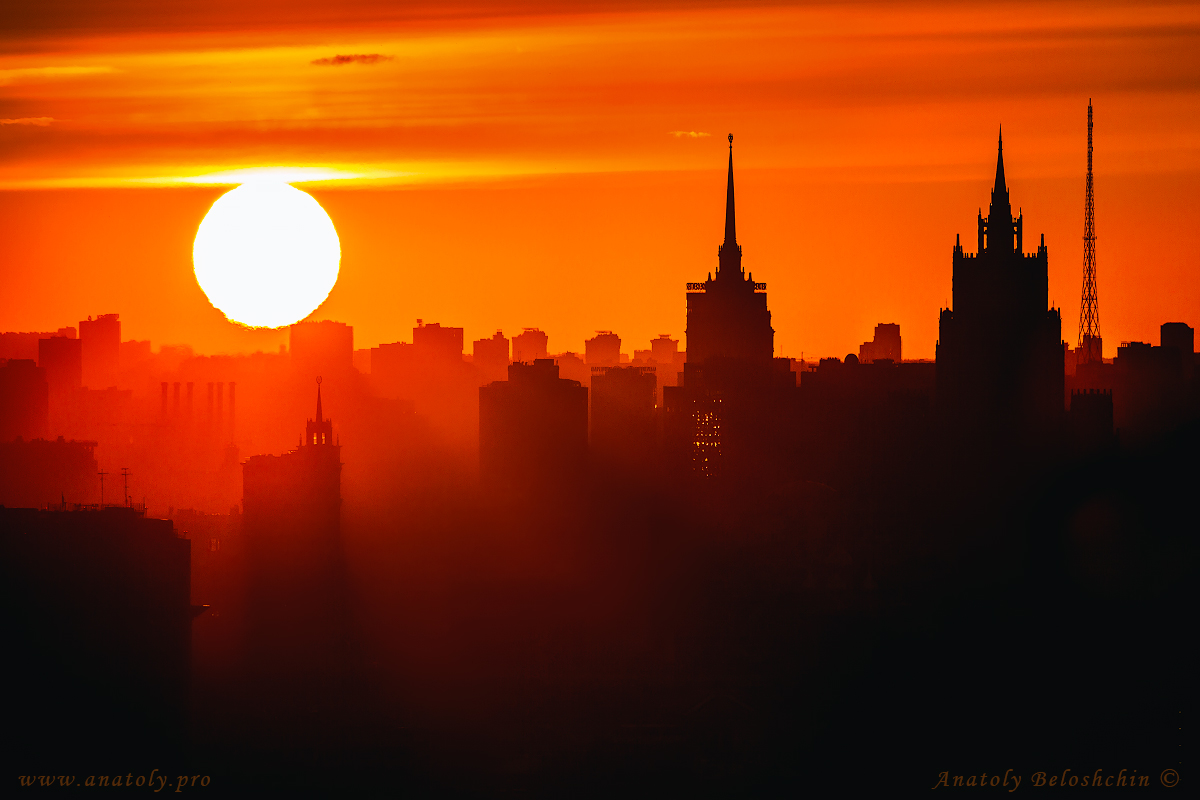 Moscow; Anatoly Beloshchin, Москва, Анатолий Белощин