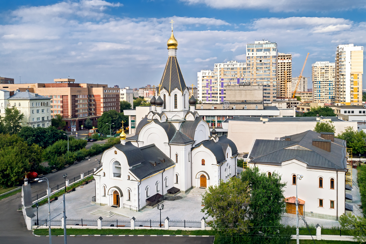 Церковь Мефодия и Кирилла на Дубровке; Moscow; Anatoly Beloshchin, Москва, Анатолий Белощин
