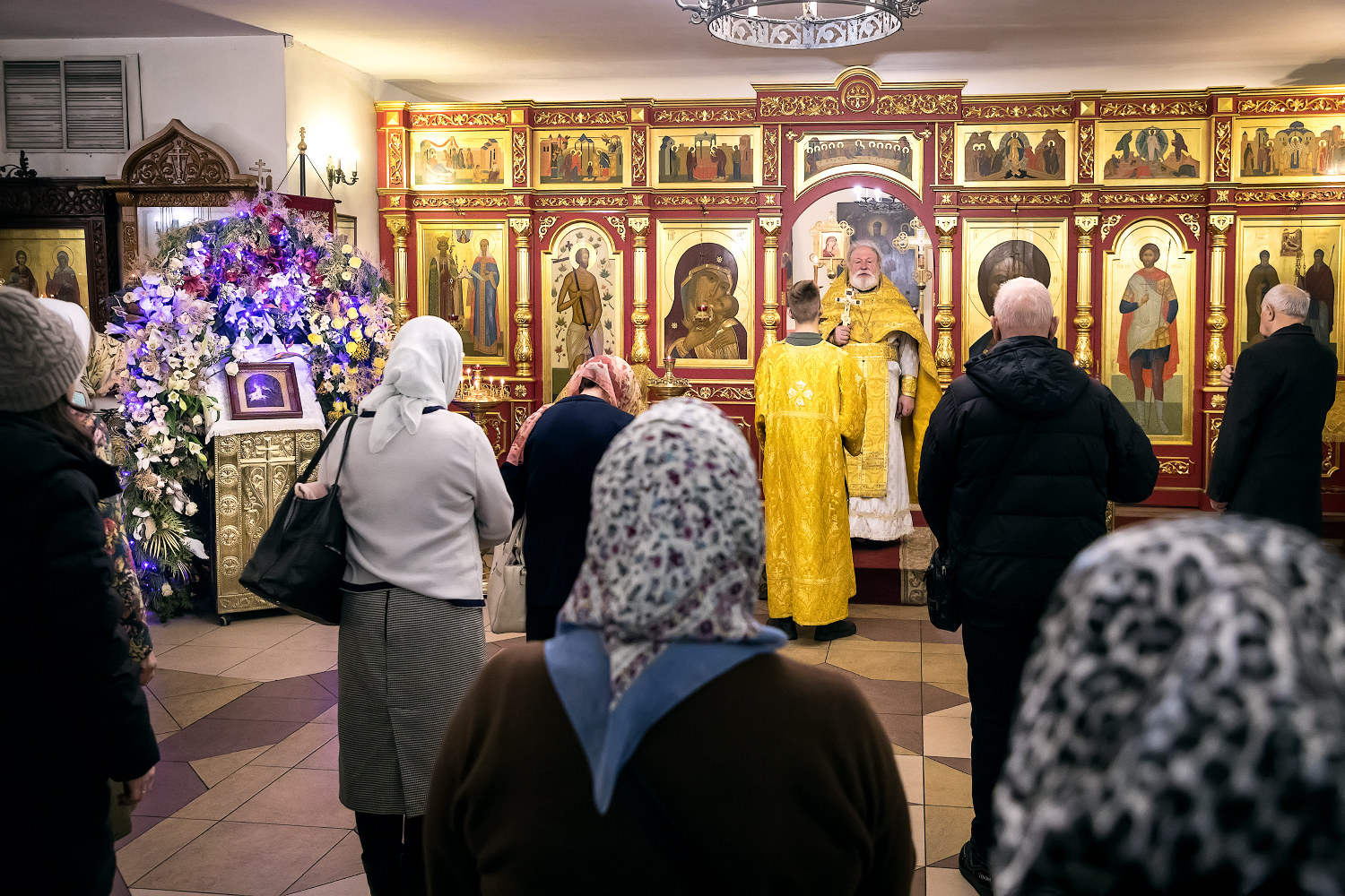 Рождество Христово. Храм Святого Александра Невского в Кожухове