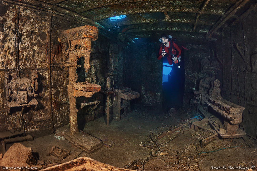 Red sea, wreck, Anatoly Beloshchin, Белощин 