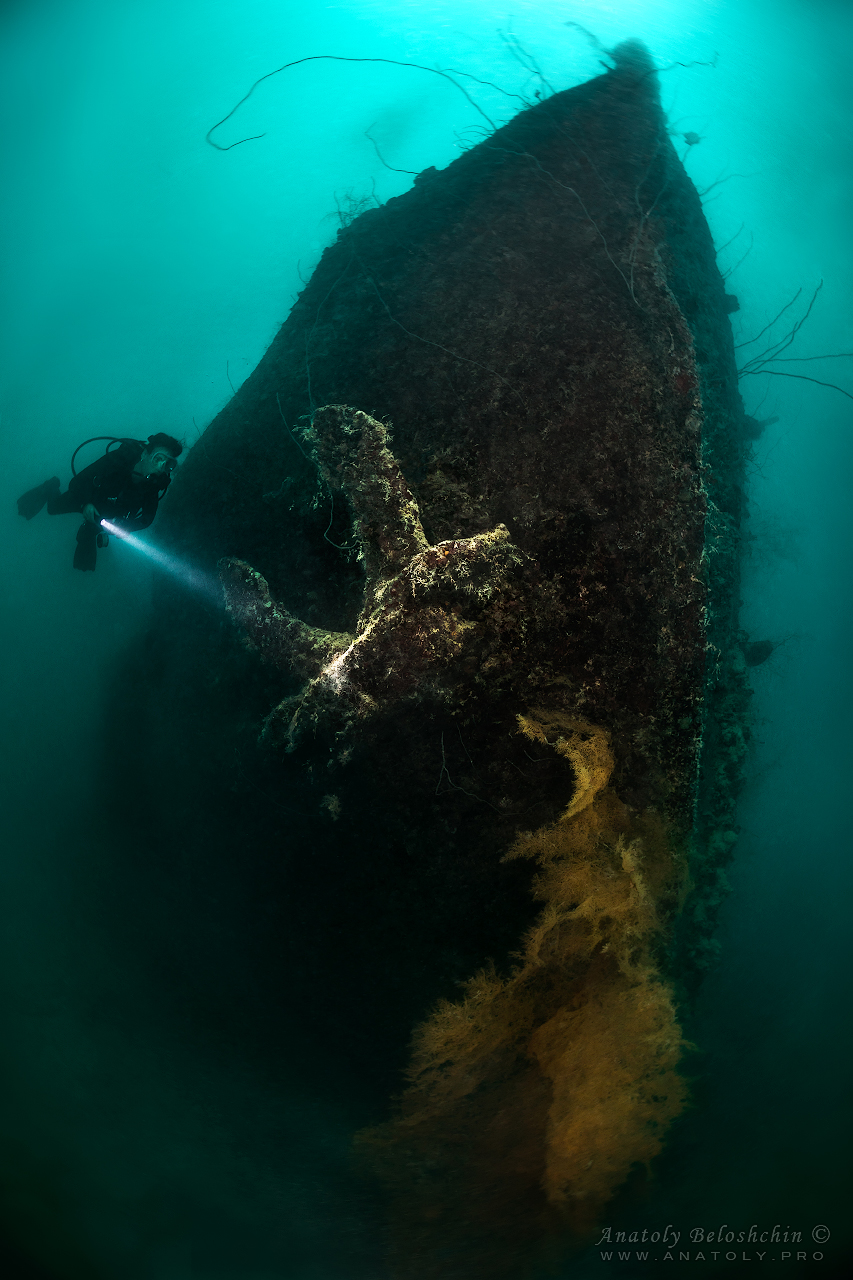 Palau, Anatoly Beloshchin, Палау, Анатолий Белощин, wreck, helmet wreck