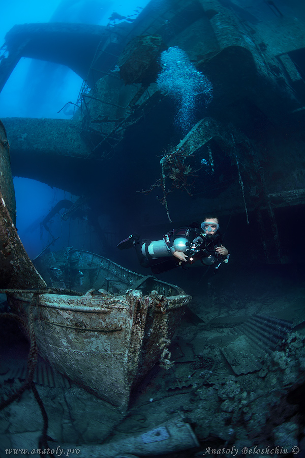 Salem Expres, Red sea, wreck, Anatoly Beloshchin, Белощин 