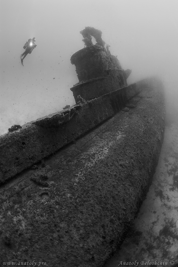 Submarine HMS Stubborn P238, Wreck, Malta, Anatoly Beloshchin